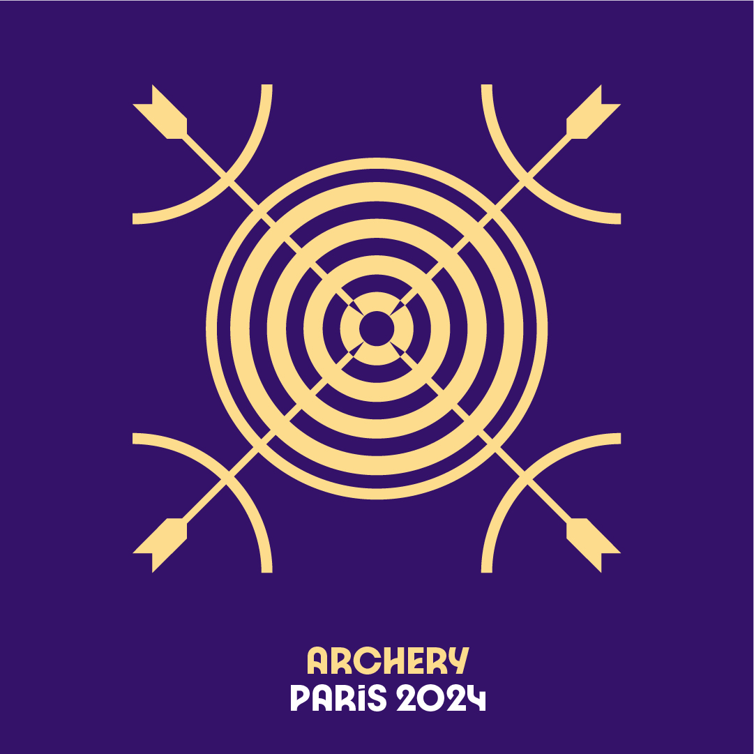 Archery Paris 2024 new pictograms out The Infinite Curve